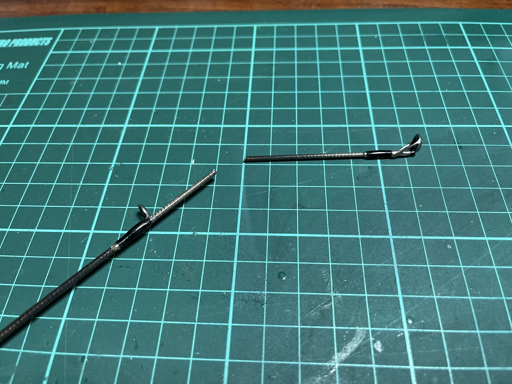 折れたロッドを「継ぎ修理」 - オリジナルロッド製作｜カスタムロッド